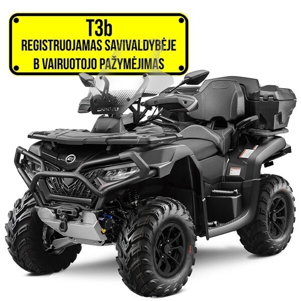 CFMOTO CFORCE 625 OVERLAND keturratis T3b