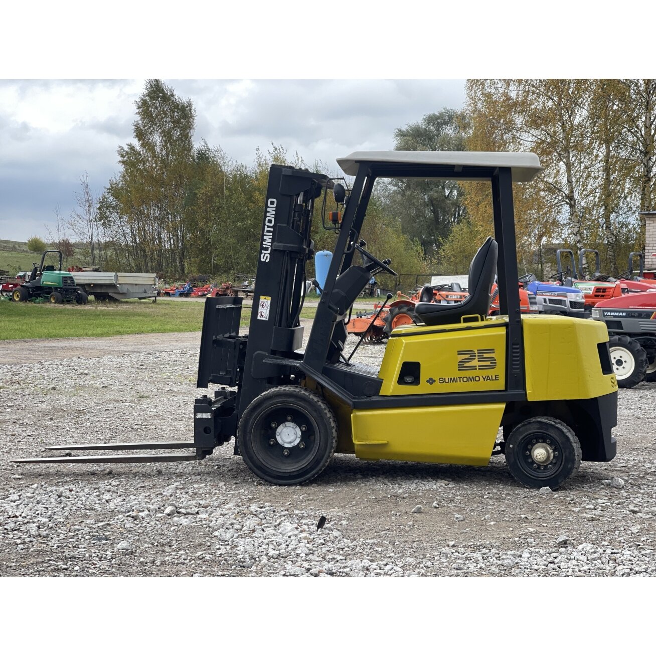 Sumitomo Yale 25 šakinis krautuvas 6