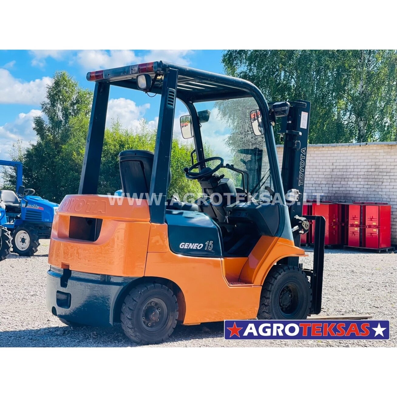 Toyota šakinis krautuvas 02-7FD15 8 Toyota šakinis krautuvas 02-7FD15 8