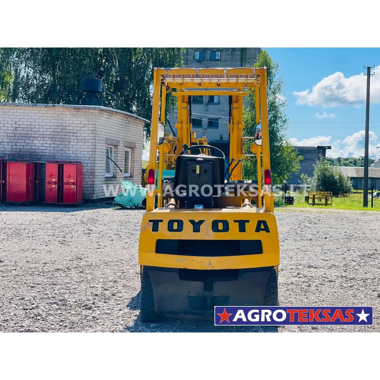 Toyota šakinis krautuvas 02-F618 4