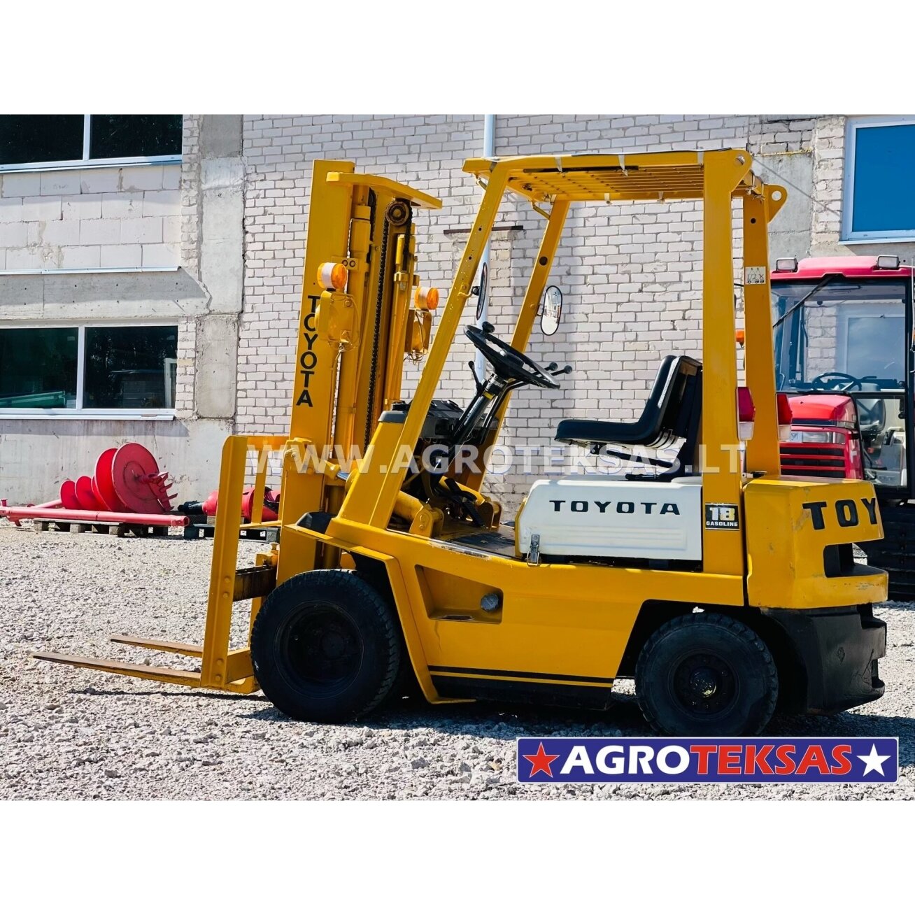 Toyota šakinis krautuvas 02-F618 6