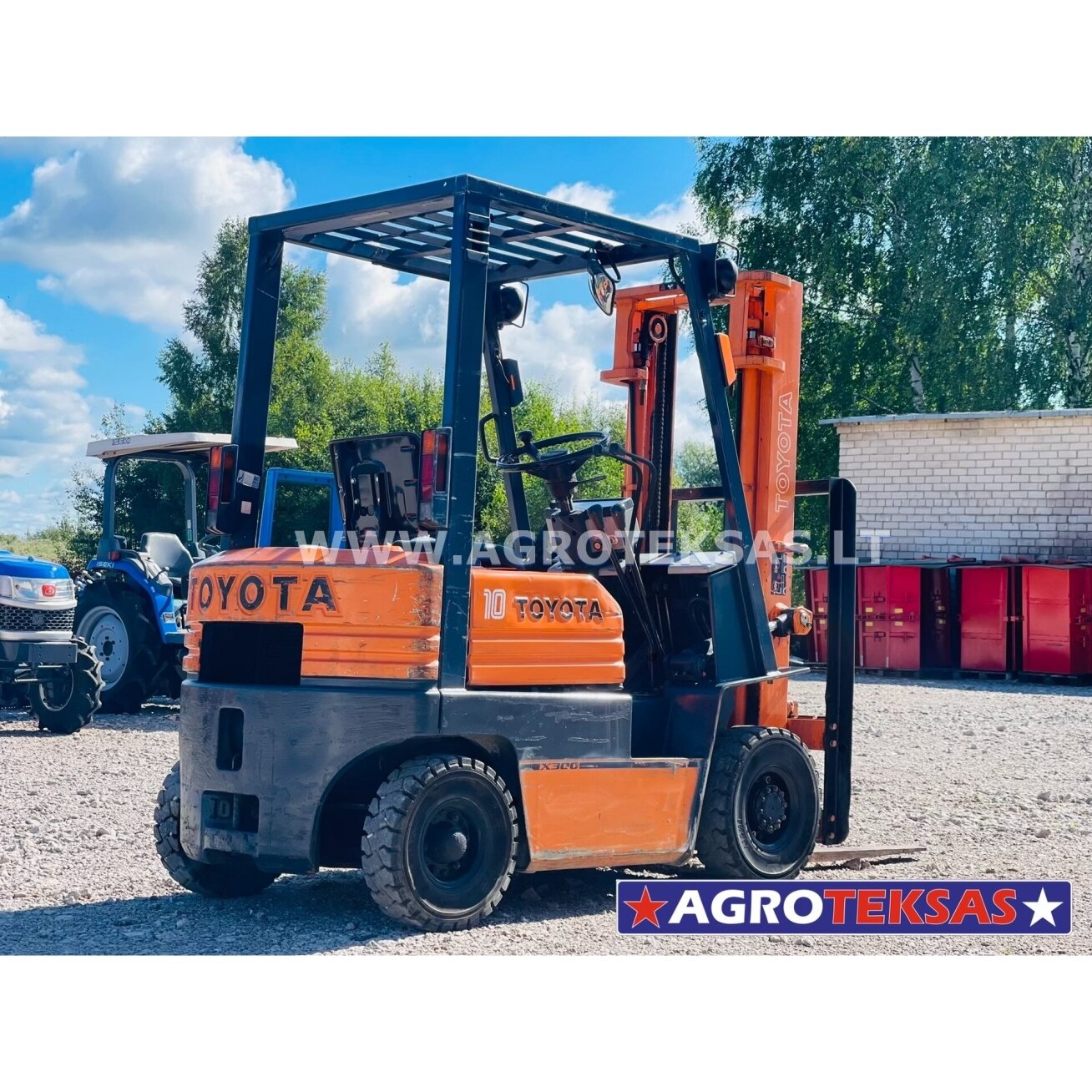 Toyota šakinis krautuvas 5FGL10 7