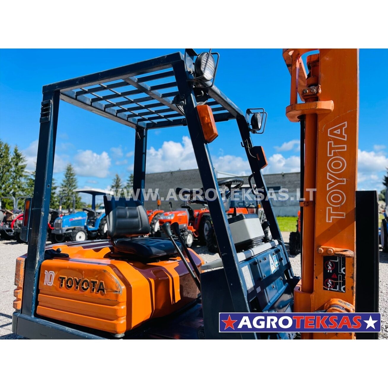 Toyota šakinis krautuvas 5FGL10 8