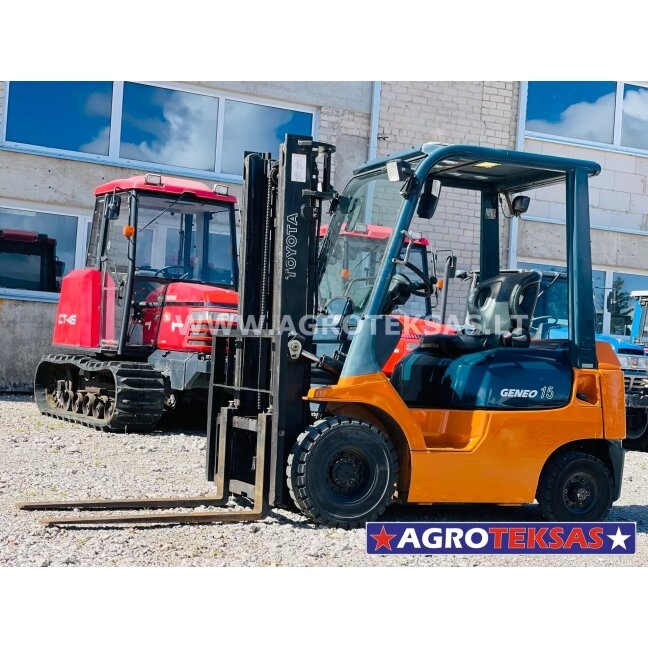 Toyota šakinis krautuvas 02-7FD15 4