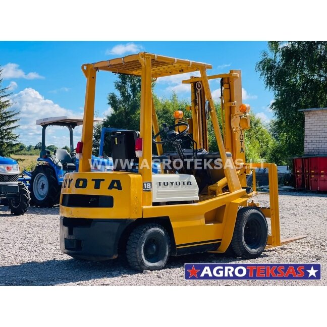 Toyota šakinis krautuvas 02-F618 3 Toyota šakinis krautuvas 02-F618 3